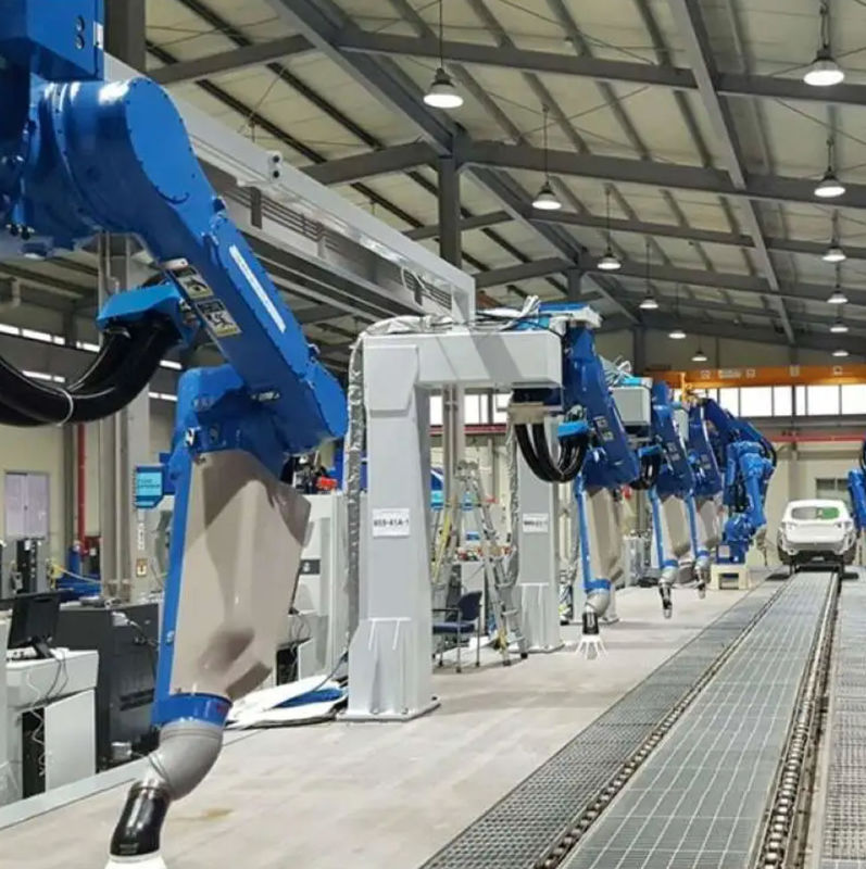 6-assige industriële robot met bedrijfstemperatuur -10°C tot +50°C Video uitgaande inspectie voorzien