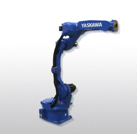 Yaskawa robotarm met installatie van beeldkleurveld After-sales service