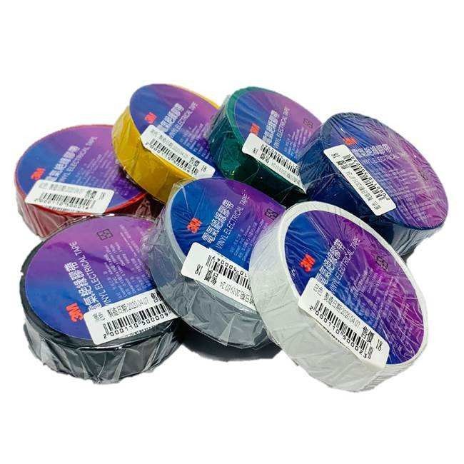 Wit Wit 3M21S-BK PVC 0.13mm*19mm*18m e tape vinyl elektrisch21S-BK PVC 0.13mm*19mm*18m e tape vinyl elektrisch